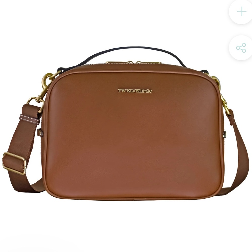 Twelvelittle Toffee Luxe Diaper Clutch